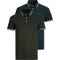 Jack & Jones Paulos Kortärmad Polotröja 2 Enheter