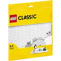 LEGO Classic+ - Vit basplatta - 11026 - - One Size - Klossar