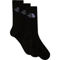 The North Face - Vandringskläder - Multi Sport Cush Crew Socks 3P TNF Black för Unisex - Storlek 44-46 - Svart