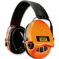 Sordin Supreme Pro-X hörselskyddet, Hear2, Leather band, Ember