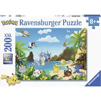 Ravensburger Pussel - 200 Delar - Pokémon - - One Size - Pussel