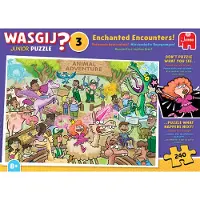 Jumbo Wasgij Junior 3 - Enchanted Encounters! Pussel 240 bitar