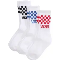 Vans Strumpor 3-pack - Classic+ Kontrollera Crew - White - - 31/34 - Strumpor