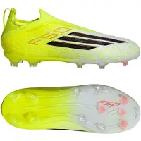 Adidas F50 Elite Laceless Fg Born For Goals - Gul/svart/lucid Red Barn - Gräs (Fg), storlek 32