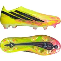 Adidas F50 Hyperfast Elite Laceless Fg Too Light - Gul/svart/solar Turquoise Limited Edition - Gräs (Fg), storlek 42
