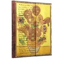 Van Gogh Sunflowers (Embellished Manuscripts Collection) Ultra Unlined Hardcover Journal (Elastic Band Closure)