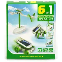 Adlibris Solar Kit Byggsats 6i1 21cm Robetoy