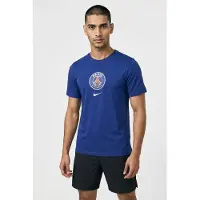 Nike Paris Saint-Germain T-Shirt Crest - Blå - , storlek Medium