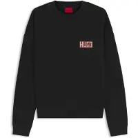 HUGO Relaxed-fit sweatshirt with digital print