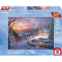 Adlibris Pussel Disney Cinderella Bringing Home for Christmas 1000 bitar, Schmidt