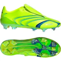 Adidas F50 Elite Tunit FG - Lucid Lemon/Royal Blå/Light Utility Aqua LIMITED EDITION - Gräs (FG), storlek 44