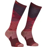 Ortovox - Skidstrumpor dam - All Mountain Long Socks W Winetasting för UnisexUll - Storlek 39-41 - Bordeaux