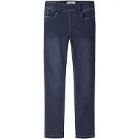 Name it Jeggings - Polly - Noos - Dark Blue Denim - - 4 år (104) - Jeans