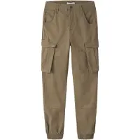 Name it Cargobyxor - NitBamgo - Noos - Kelp - - 11 år (146) - Byxor - Bomull