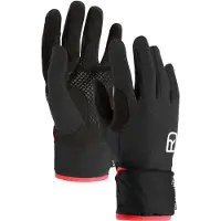 Ortovox - Fleece Grid Cover Glove W Black Raven för UnisexUll - Storlek L - Svart