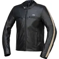 IXS Stripe Motorcykel läder jacka