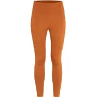 Fjällräven Abisko Tights - Leggings - Dam Terracotta Brown XL
