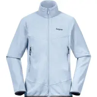 Bergans Juniors' Fleece Midlayer Jacket Cool Blue