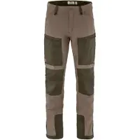 Fjall Raven - Vandringskläder - Keb Agile Trousers M Suede Brown Dark Olive för UnisexBomull - Storlek S/M - Brun