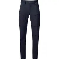 Bergans Women's Convertible Zip-Off Softshell Pants Navy Blue