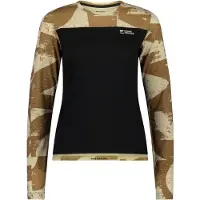 Mons Royale Diversion Merino Bike Long Sleeve Jersey mr grunge / black, S