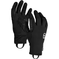 Ortovox - Touring skidkläder - Fleece Light Glove M Black Raven för Unisex - Storlek M - Svart