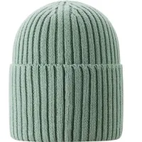 Reima Kids' Organic Cotton Beanie Hattara Stone Green