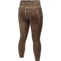 Eivy - Baslager kvinnor - Pocket Merino Wool Tights Leopard för UnisexUll - Storlek M - Brun