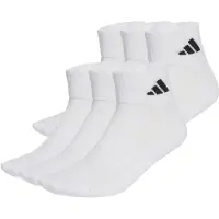 Adidas Cushioned Essentials Ankelstrumpor 6-pack, storlek 37-39