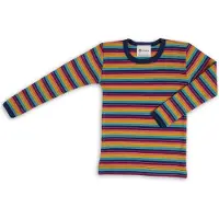 Engel Tröja - Ull/Silke - Multicolour - - 10 år (140) - Tröja