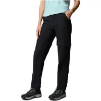 Columbia - Vandringskläder dam - Leslie Falls Convertible Pant Black för UnisexNylon - Storlek 12 US - Svart