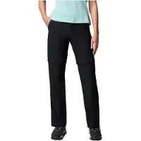 Columbia - Vandringskläder dam - Leslie Falls Convertible Pant Black för UnisexNylon - Storlek 12 US - Svart