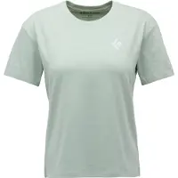 Black Diamond W Heritage Badge Ss Tee Agave