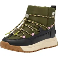Sorel - Après-ski - Whitney III Slip-On WP W Utility Green Black för Unisex - Storlek 37,5 - Khaki