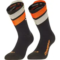 Dynafit - Trail running kläder - Ultra Crew Socks Black Out Ultra Orange för Unisex - Storlek 43-46