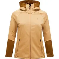Peak Performance Women's Rider Essentials Zip Hood Sierra Sand/earthy Summit/