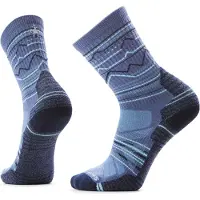 Smartwool - Vandringskläder - Hike Light Cushion Mountain Range Crew S Nightfall Blue för UnisexNylon - Storlek 42-45 - Blå