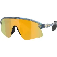 Oakley - Solglasögon - Stunt Devil S Matte Trans Abyss/Prizm 24K för Unisex - Grå
