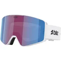 Bliz - Skidglasögon - G001S Matte White för UnisexUll - Vit
