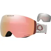 Oakley - Skidglasögon - Flight Deck Pro M Matte Black Prizm Rose Gold & Prizm Black för Unisex - Bordeaux