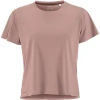 Craft - Trail running-kläder dam - Hypervent Tee W Potpurri för Unisex - Storlek S - Rosa