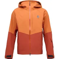 Black Diamond - Skidjackor - M Recon Stretch Shell Saffron Burnt Sienna för UnisexNylon - Storlek XL - Orange