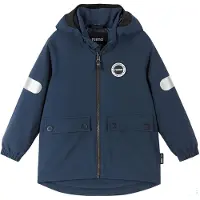 Reima - Varumärken - Symppis Reimatec Jacket Navy för Unisex - Barnstorlek 92 cm - Marinblå