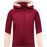Peak Performance Junior's Rider Essentials Zip Jacket Vertical Zenith/peach Fuzz/