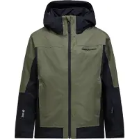 Peak Performance Junior Rider Tech Insulated Jacket Pine Needle/black/
