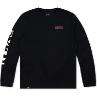 Mons Royale - Vandringskläder - Icon Merino LS M Black för UnisexNylon - Storlek M - Svart
