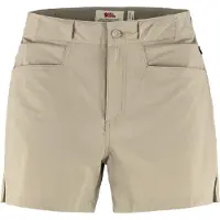 Fjällräven - Vandringskläder dam - High Coast Lite Shorts W Fossil för Unisex - Storlek S - Beige