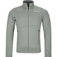 Ortovox - Vandringskläder - Fleece Light Jacket M Green Sage för UnisexUll - Storlek S - Grön