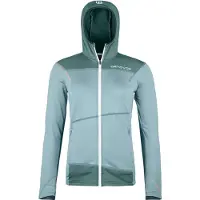 Ortovox - Vandringskläder dam - Fleece Light Hoody W Glacier Grey för UnisexUll - Storlek M - Grå