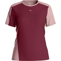 Ortovox - Vandringskläder dam - 120 Cool Tec Fast Upward T-shirt W Red Malbec för UnisexUll - Storlek S - Lila